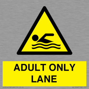 ADULT ONLY LANE